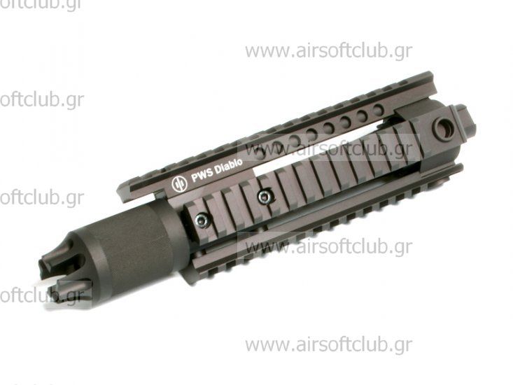 PWS Licensed Diablo Includes: Rail handguard RIS, Compensator, O